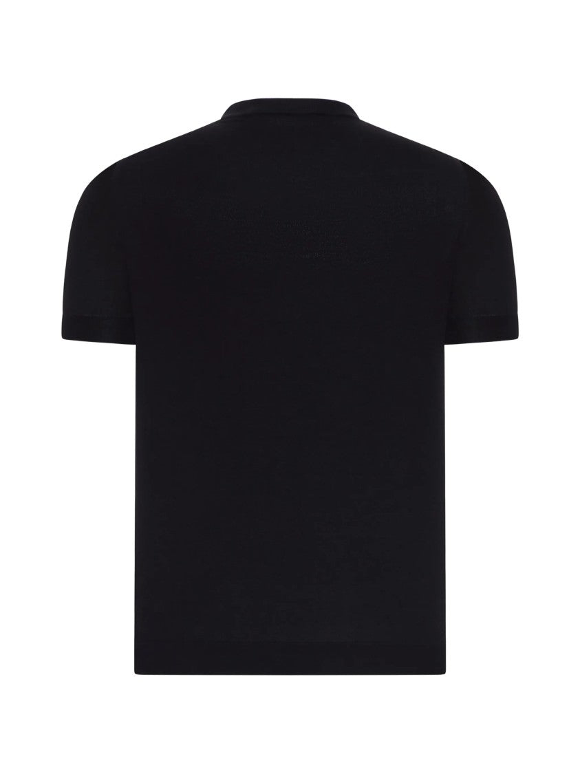 Prada Black Minimalist Cotton Short-Sleeve T-Shirt