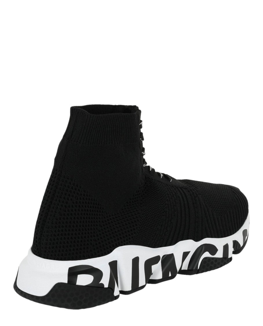 Balenciaga Speed Lace-Up Graffiti Sneakers