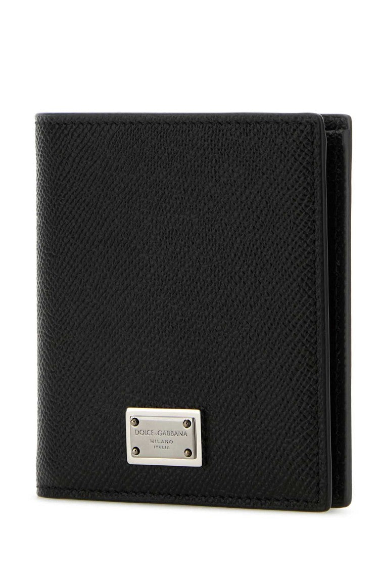 Dolce & Gabbana Black Leather Wallet