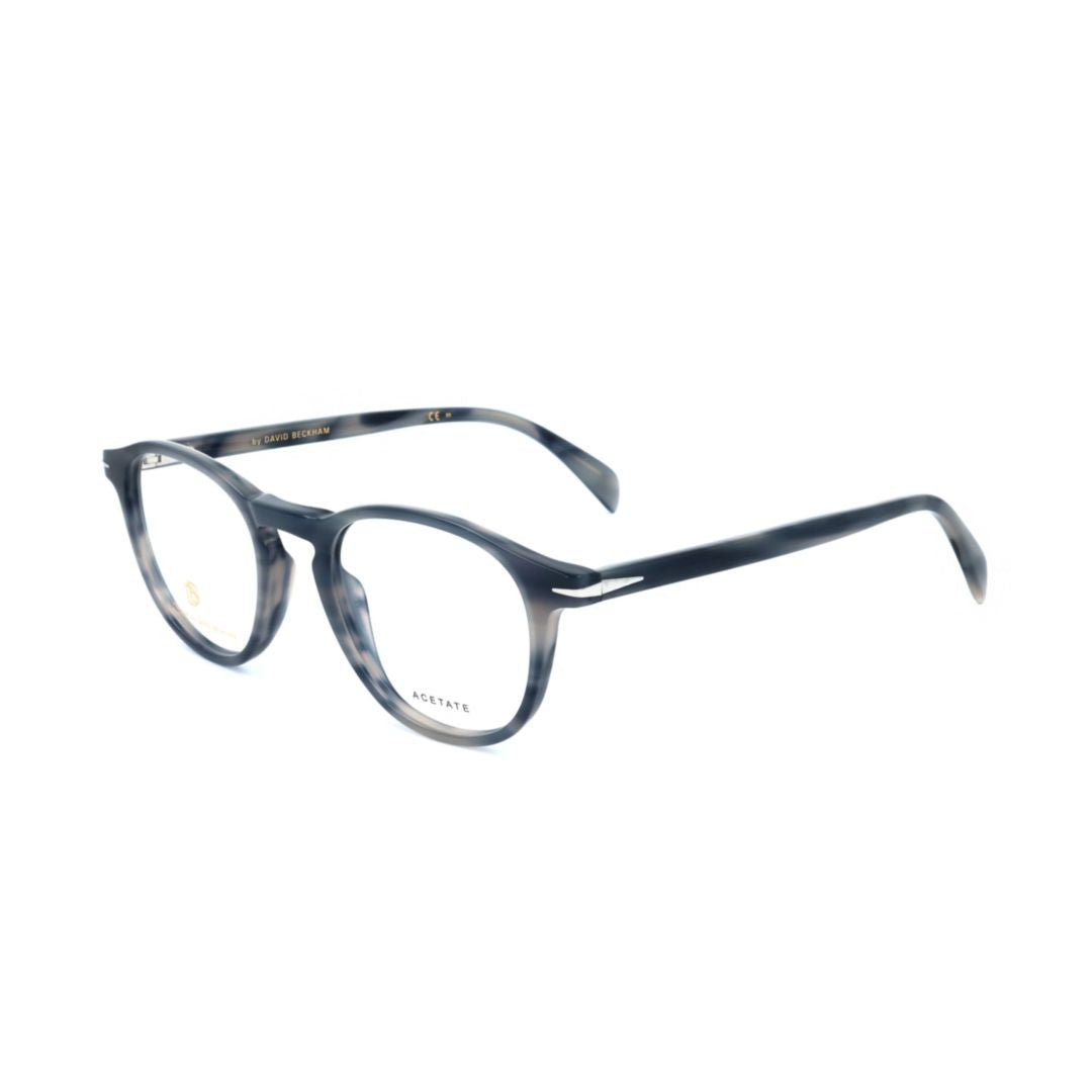 David Beckham Db 1018 Rounded Tortoiseshell Pattern Eyeglasses
