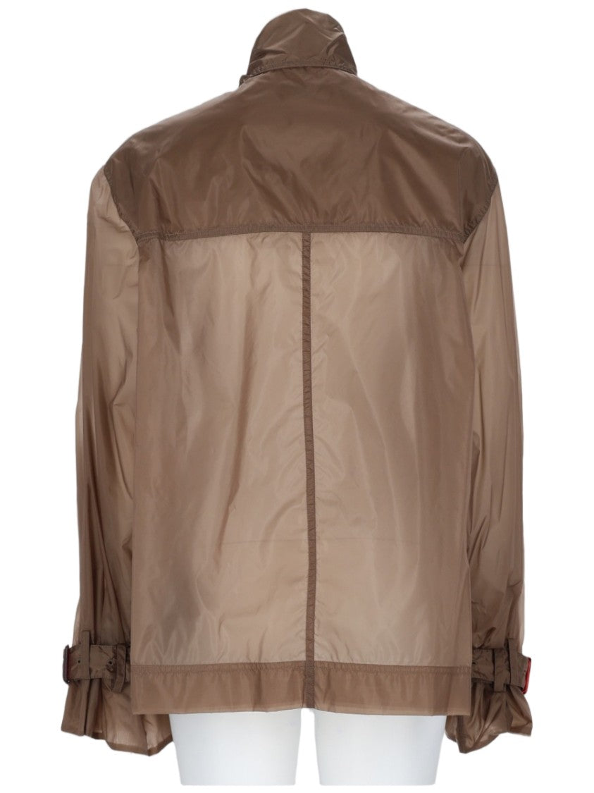 Saint Laurent Lightweight Semi-Sheer Nylon Blouse