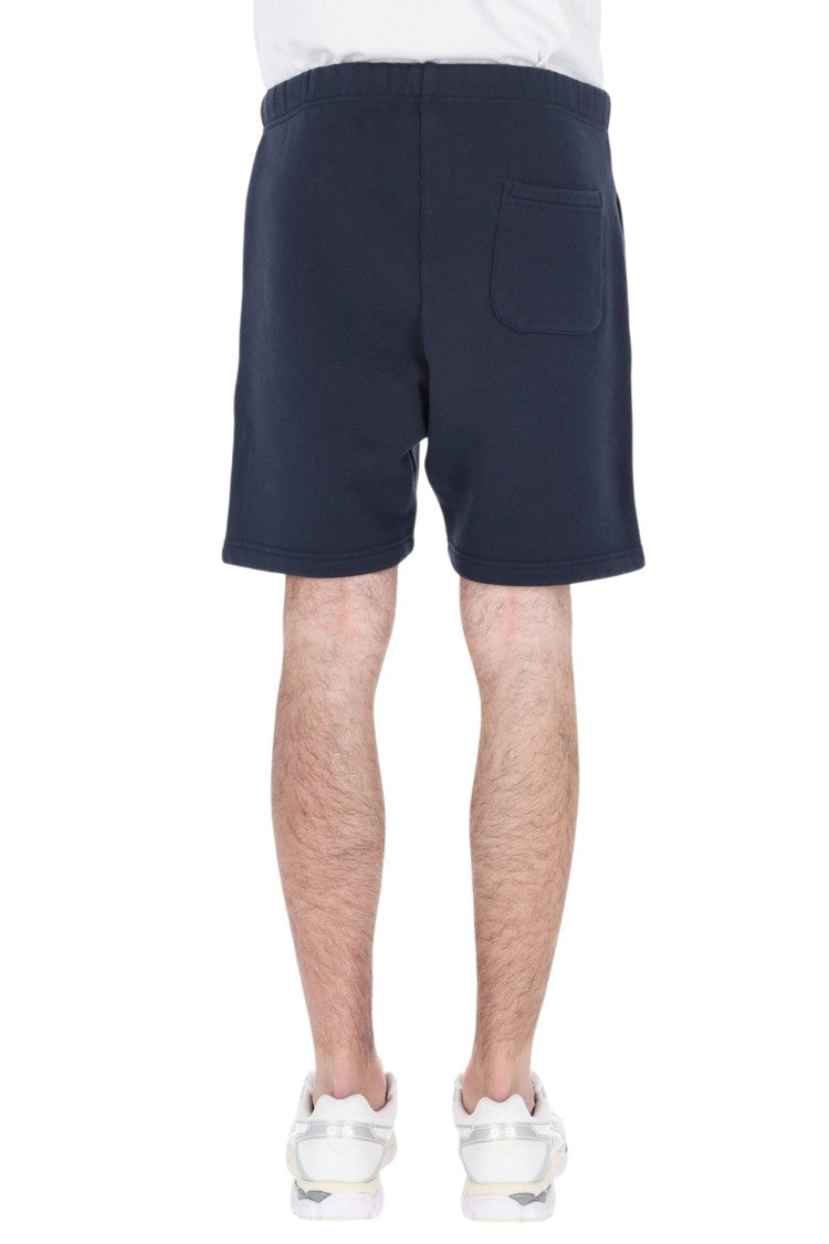 Autry Blue Sweat Cotton Denim Shorts