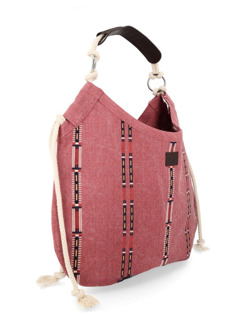 Isabel Marant Muted Rose Byron Cotton Tote Bag