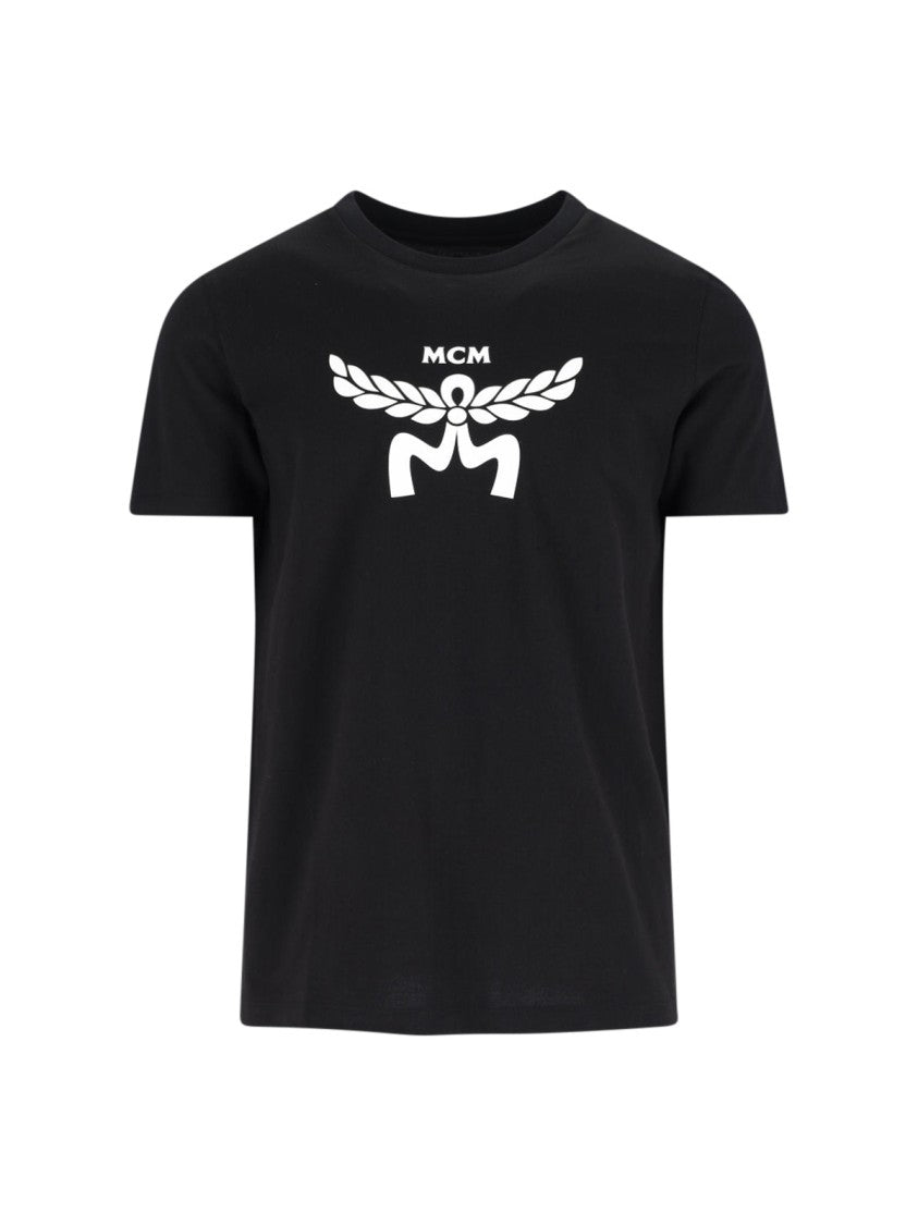 Mcm Logo T-Shirt – Black