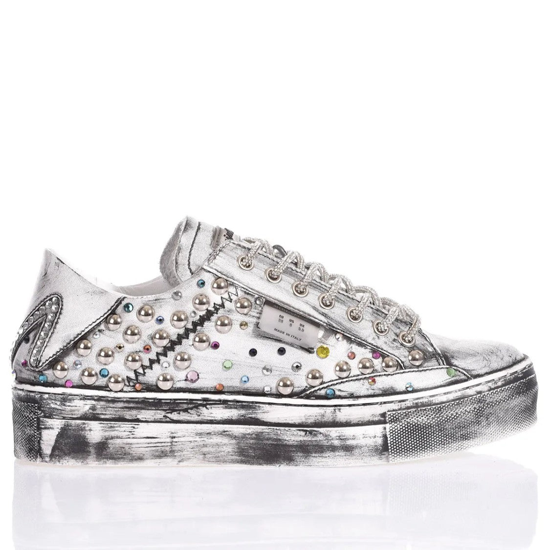 Mimanera Garage Platform Swarovski Rain Sneakers