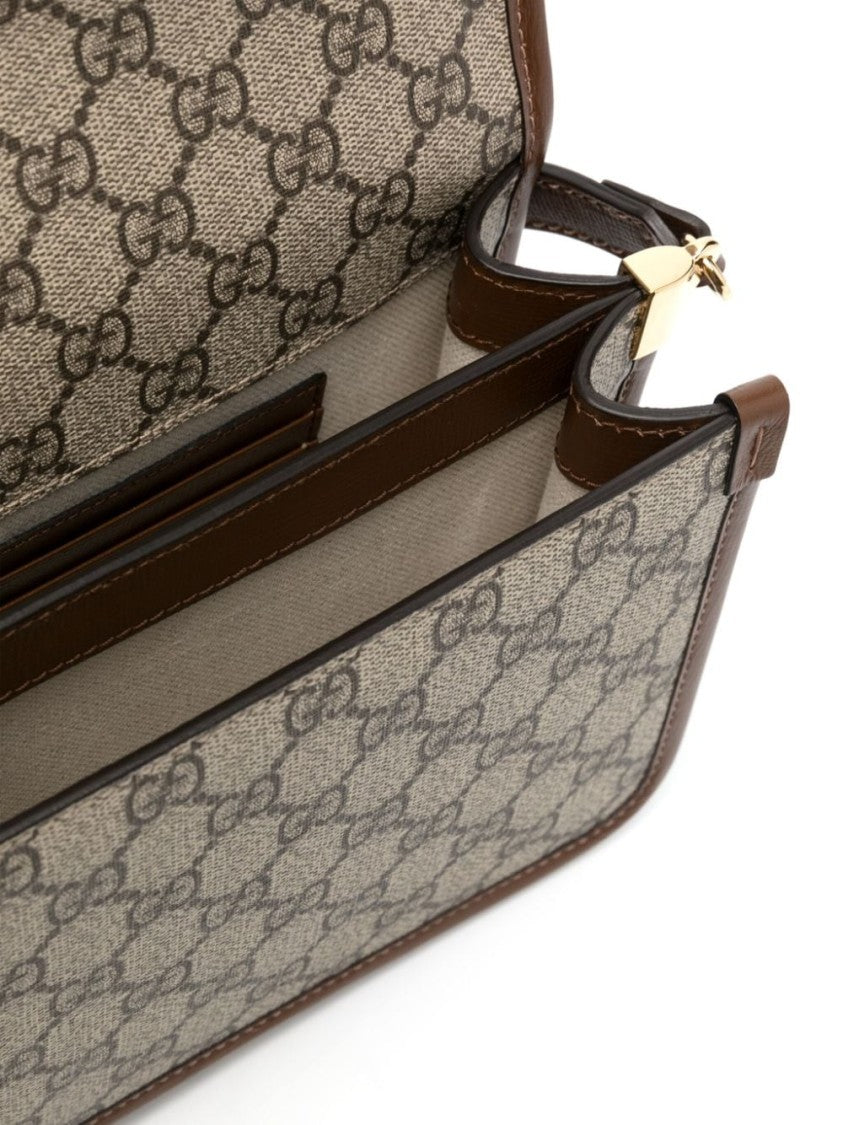 Gucci Gg-Canvas Messenger Bag
