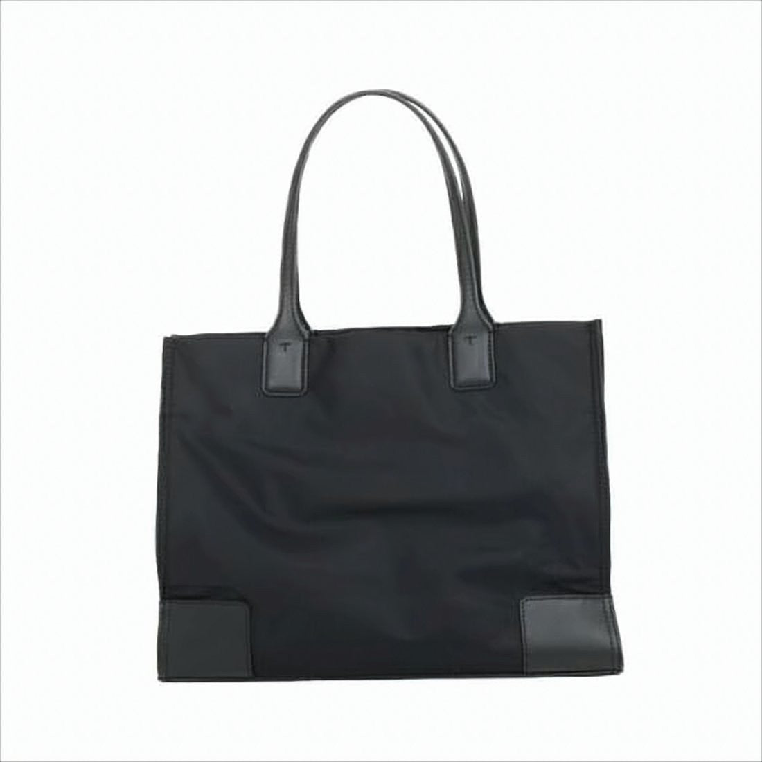 Tory Burch Nylon Tote Bag With Leather Accents