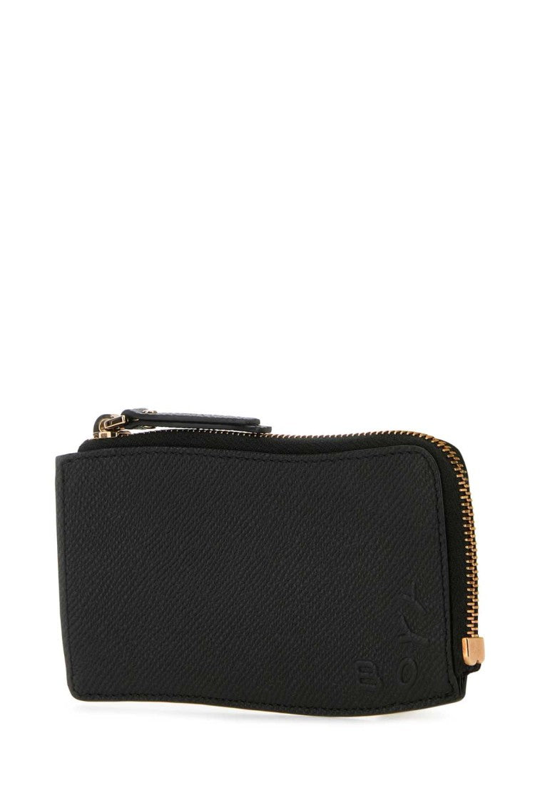 Boyy Black Leather Epsom Cardholder