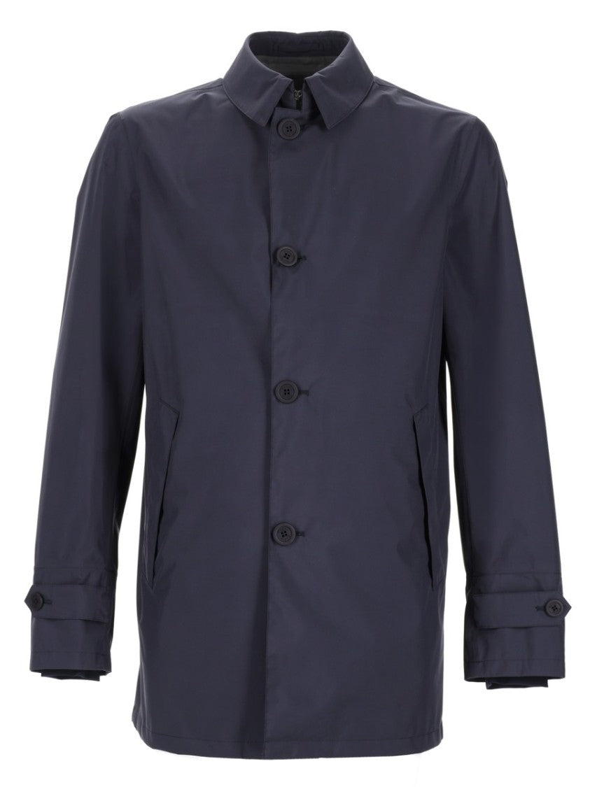 Herno Waterproof Classic Collar Multi Pockets Jacket