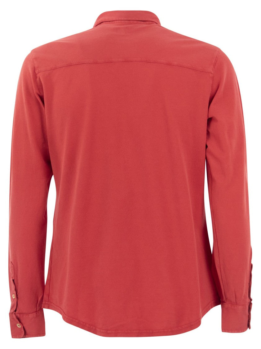 Fedeli Robert - Cotton Piqué Shirt
