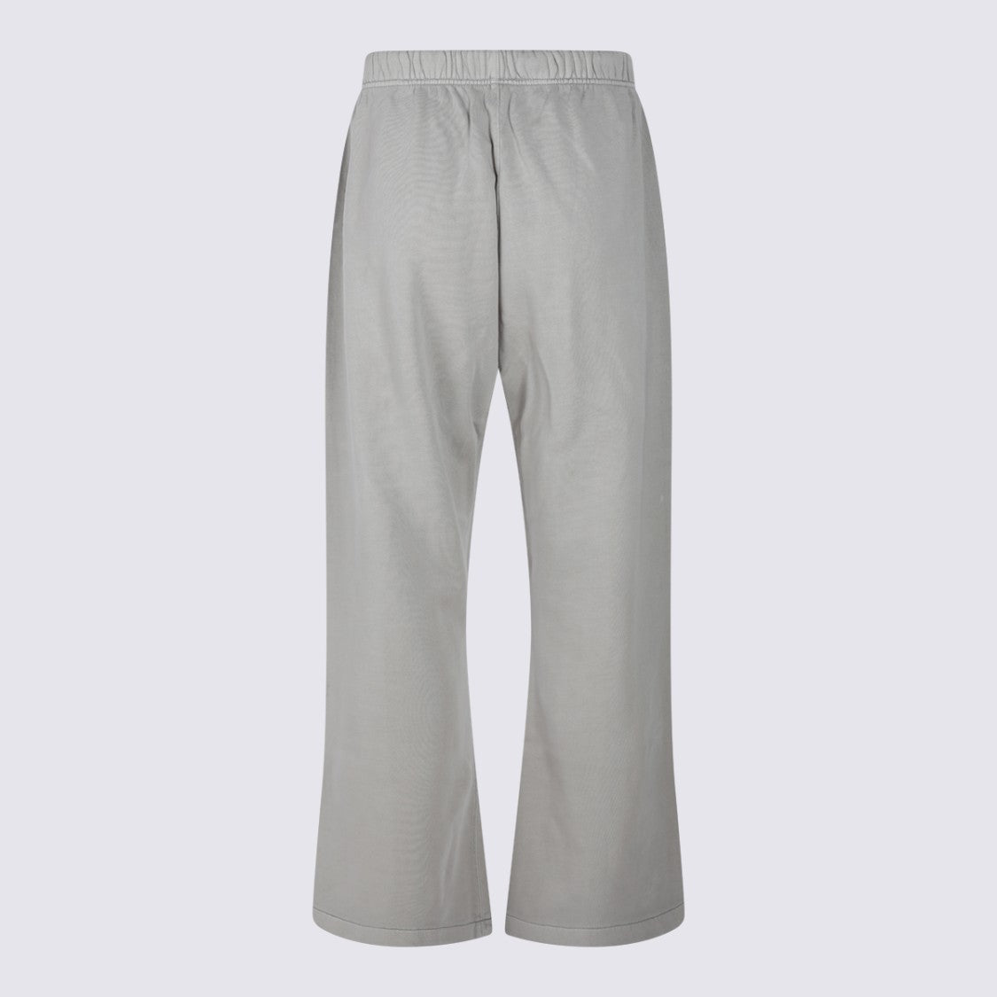 Fear Of God Essentials Relaxed Fit Grey Trousers With Drawstring Waistband