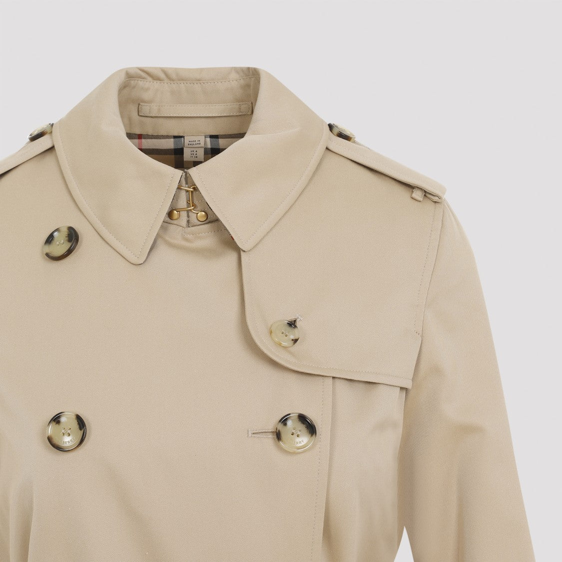 Burberry Honey Beige Burberry Trench Coat