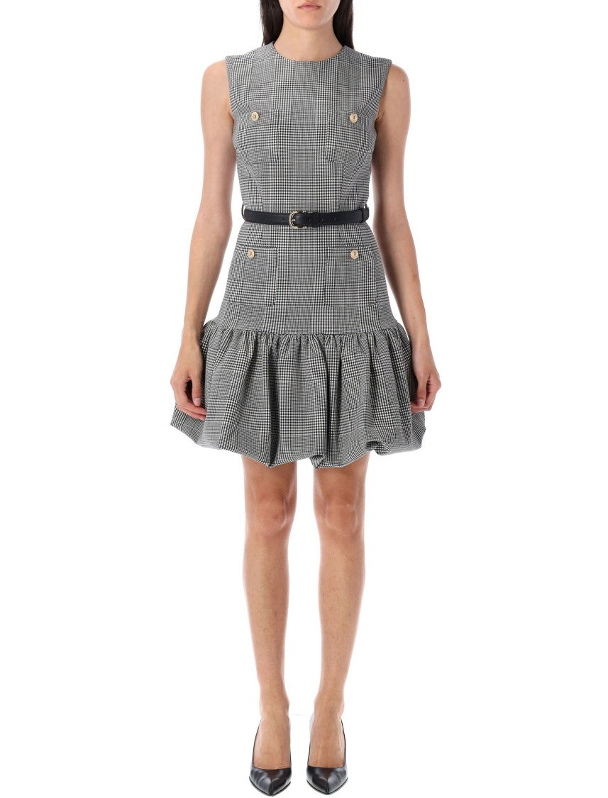 Self-Portrait Prince Of Wales Check Mini Dress