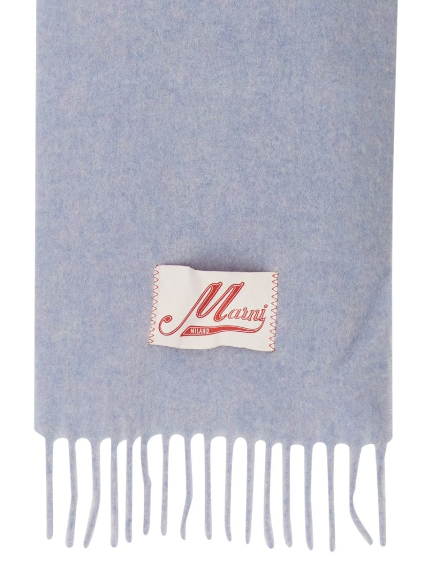 Marni Rectangular Alpaca Scarf