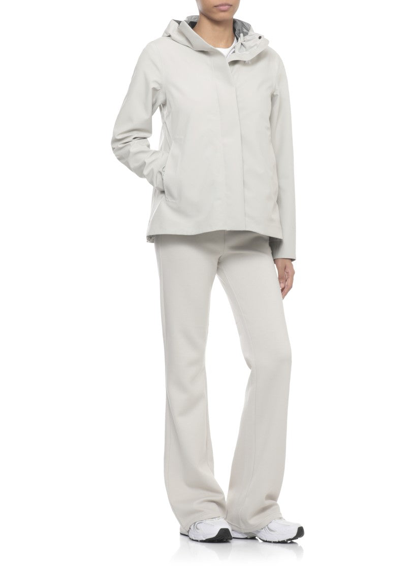 K-Way Beige Madalina Bonded Jersey Jacket