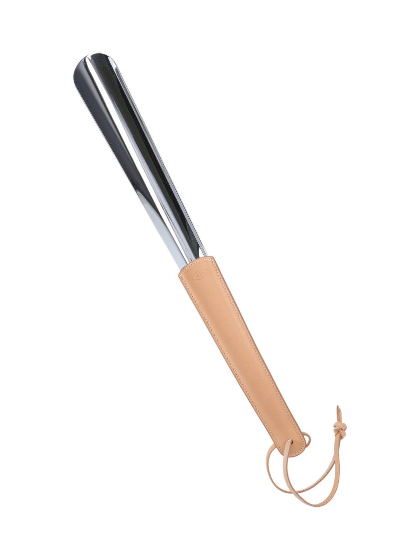 Tod's Calf Leather Shoe Horn With Embossed Logo