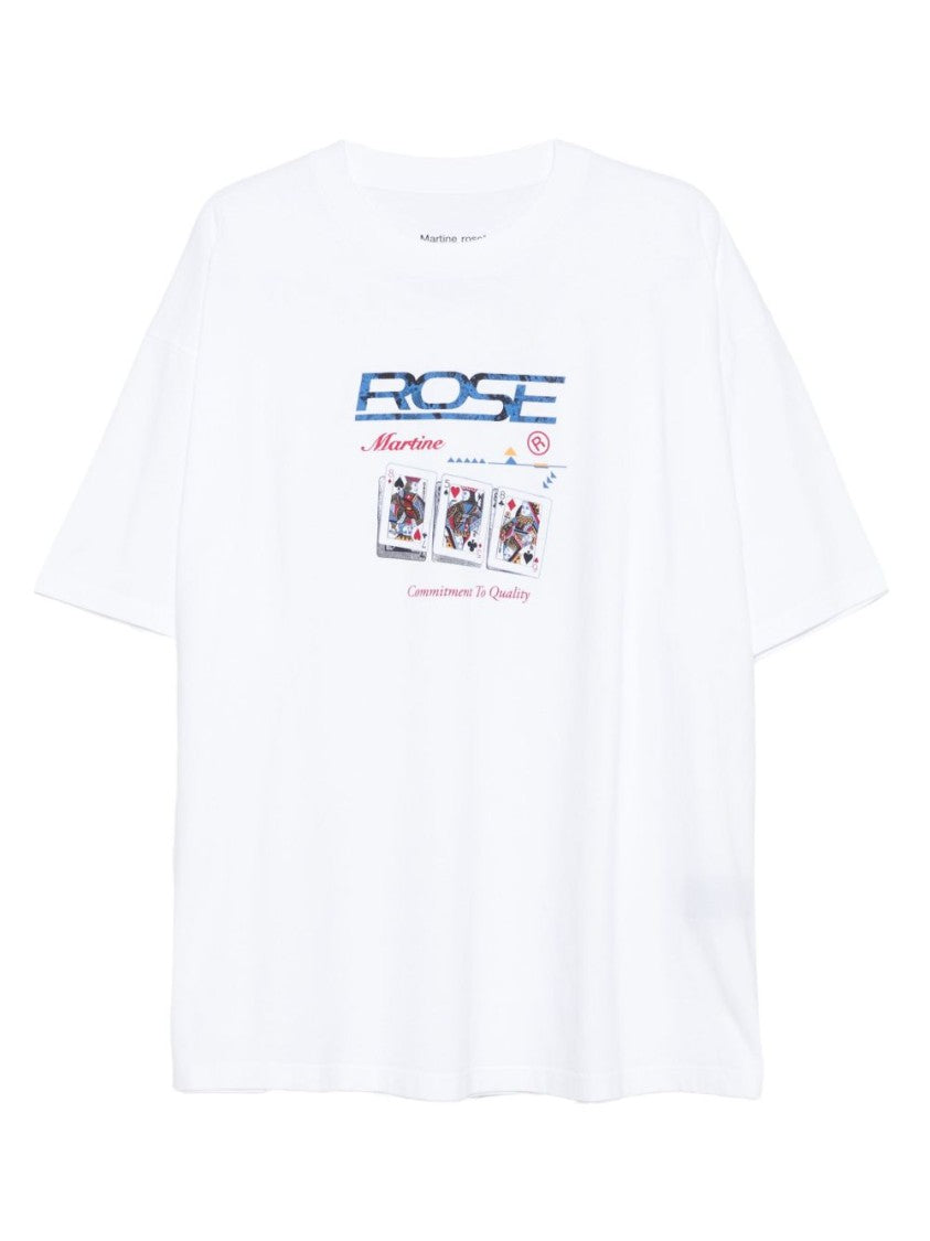 Martine Rose Relaxed-Fit Cotton Jersey T-Shirt With Graphic Print