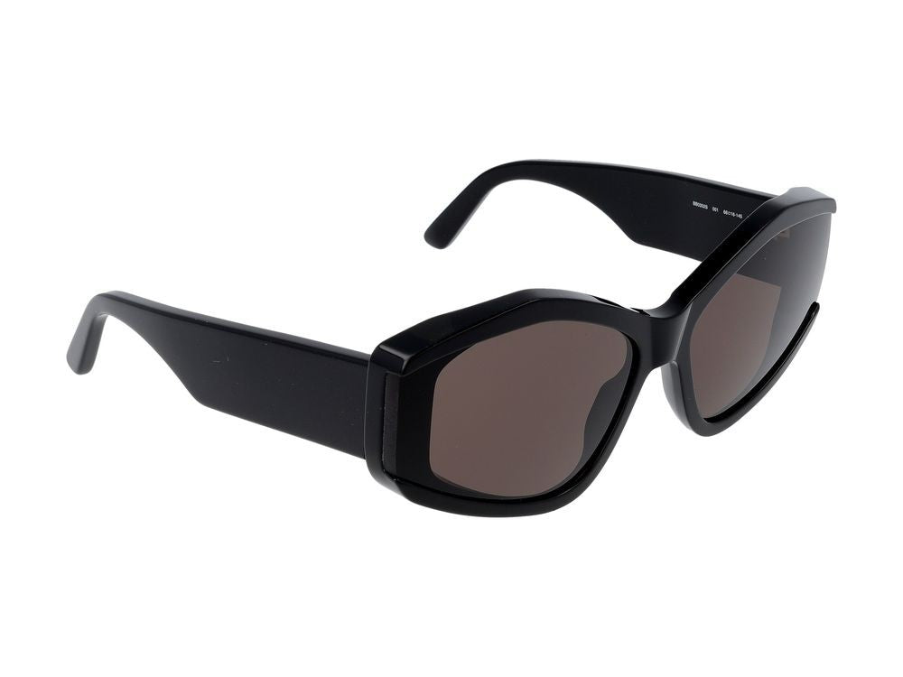 Balenciaga Sunglasses Bb0302s 001 Black Black Grey 66/16/145