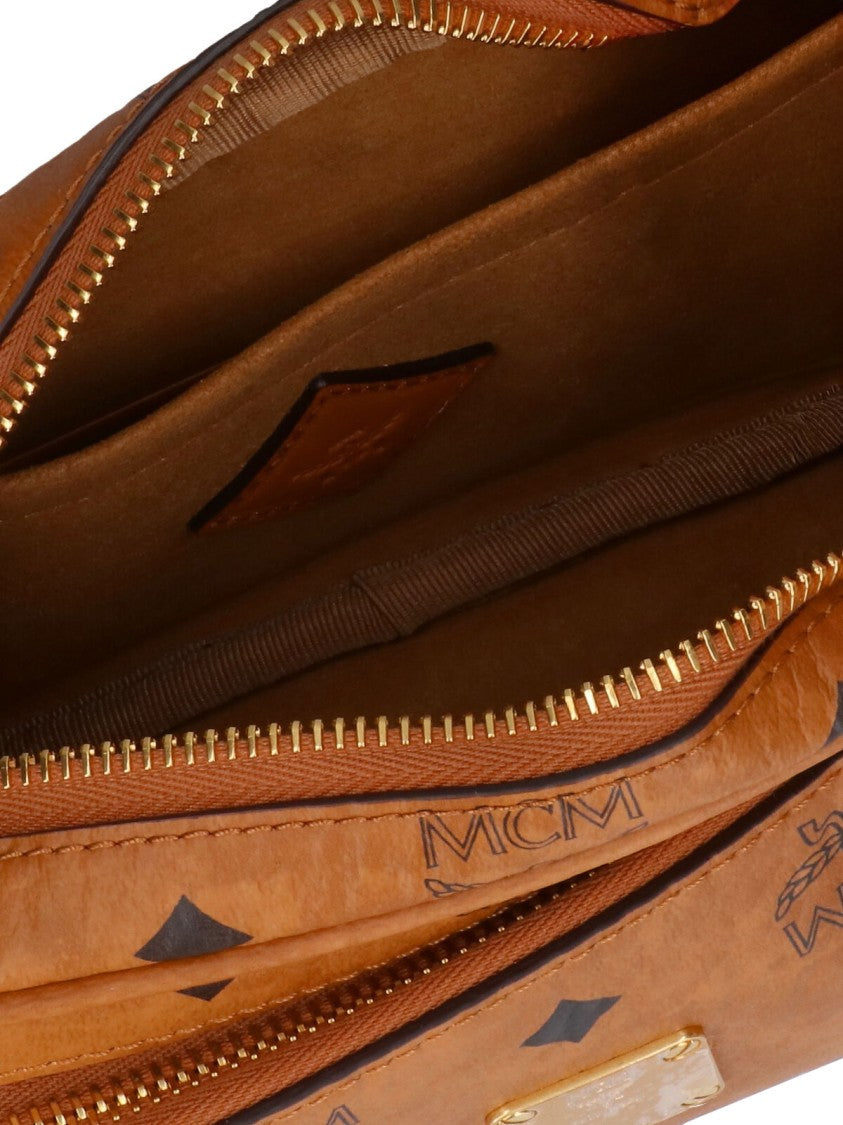 Mcm “Aren” Mini Crossbody Bag – Brown