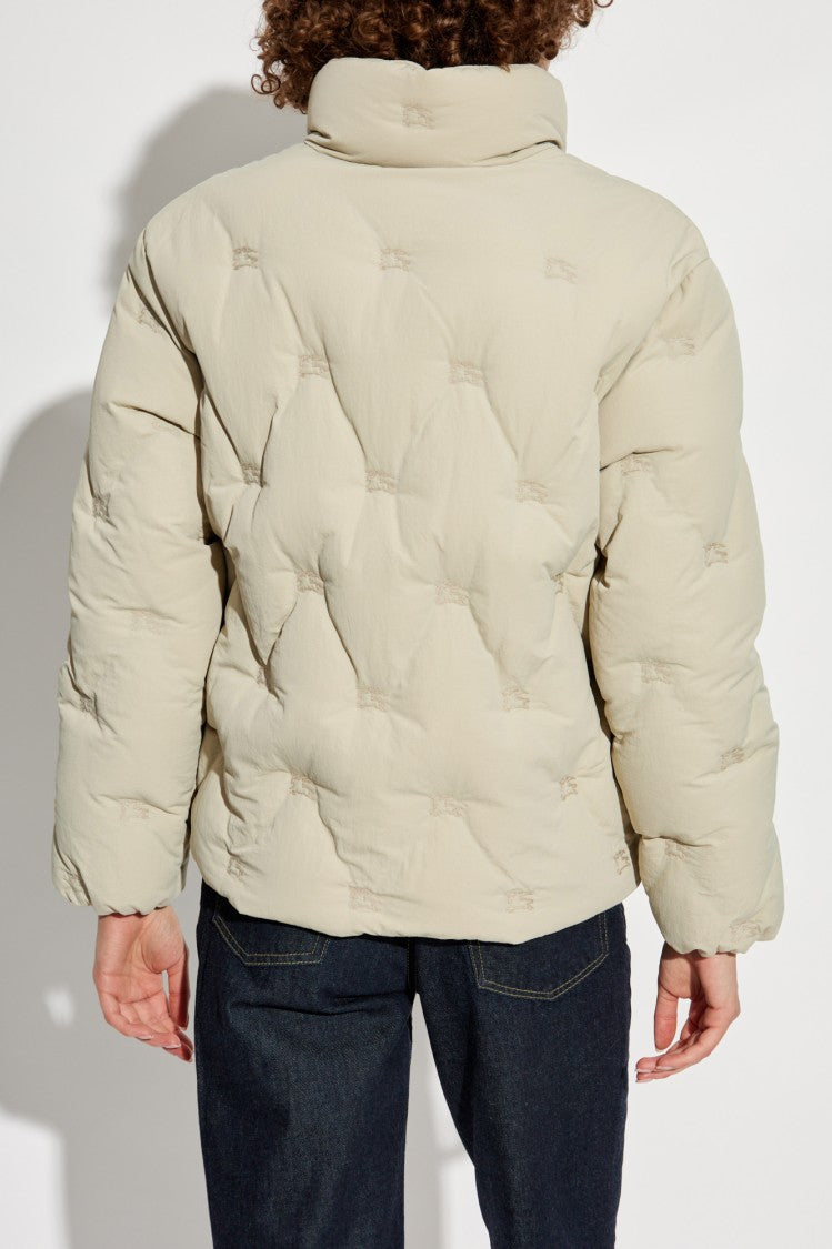 Burberry Puffer Jacket With Stand-Up Collar