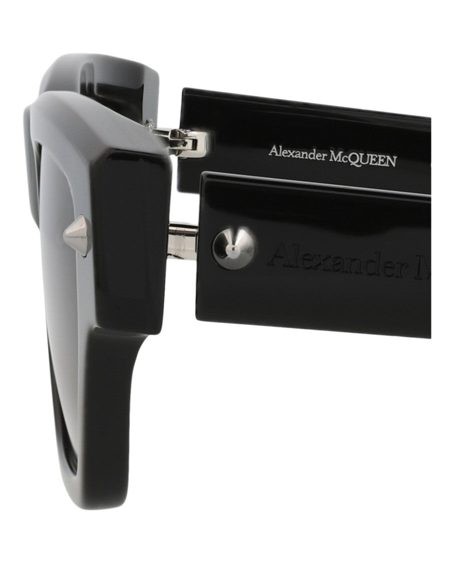 Alexander Mcqueen Square-Frame Recycled Acetate Sunglasses