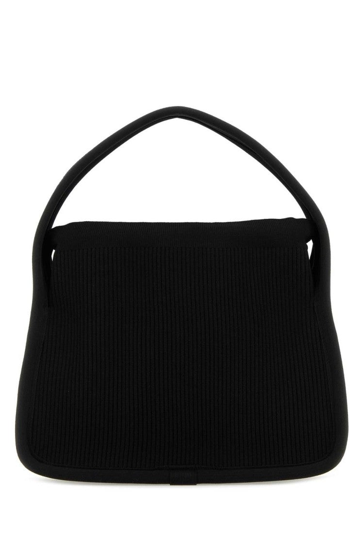 Alexander Wang Structured Black Bag With Smooth Texture And Clean Lines