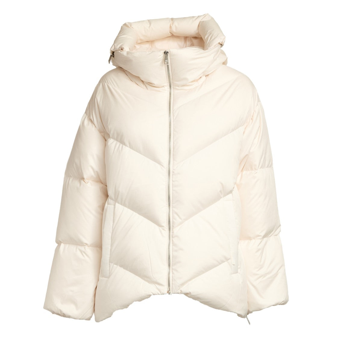 Add Water-Repellent Puffer Jacket With Extendable Hood And Innovative Details