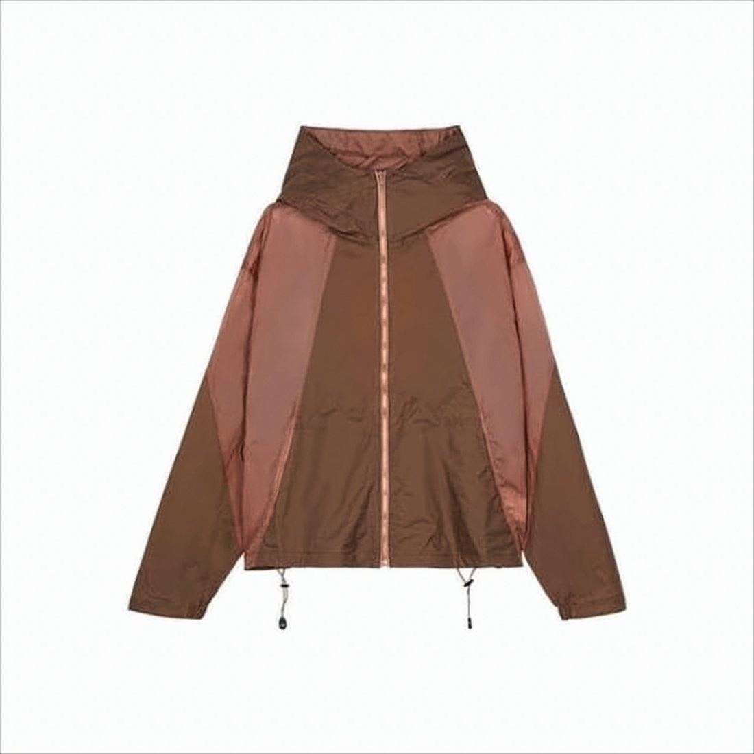 Our Legacy Two-Tone Lightweight Jacket With High Collar