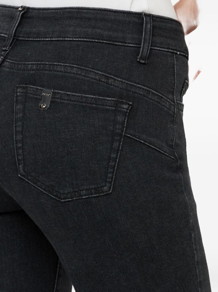 Liu Jo High-Rise Black Jeans With Fitted Silhouette
