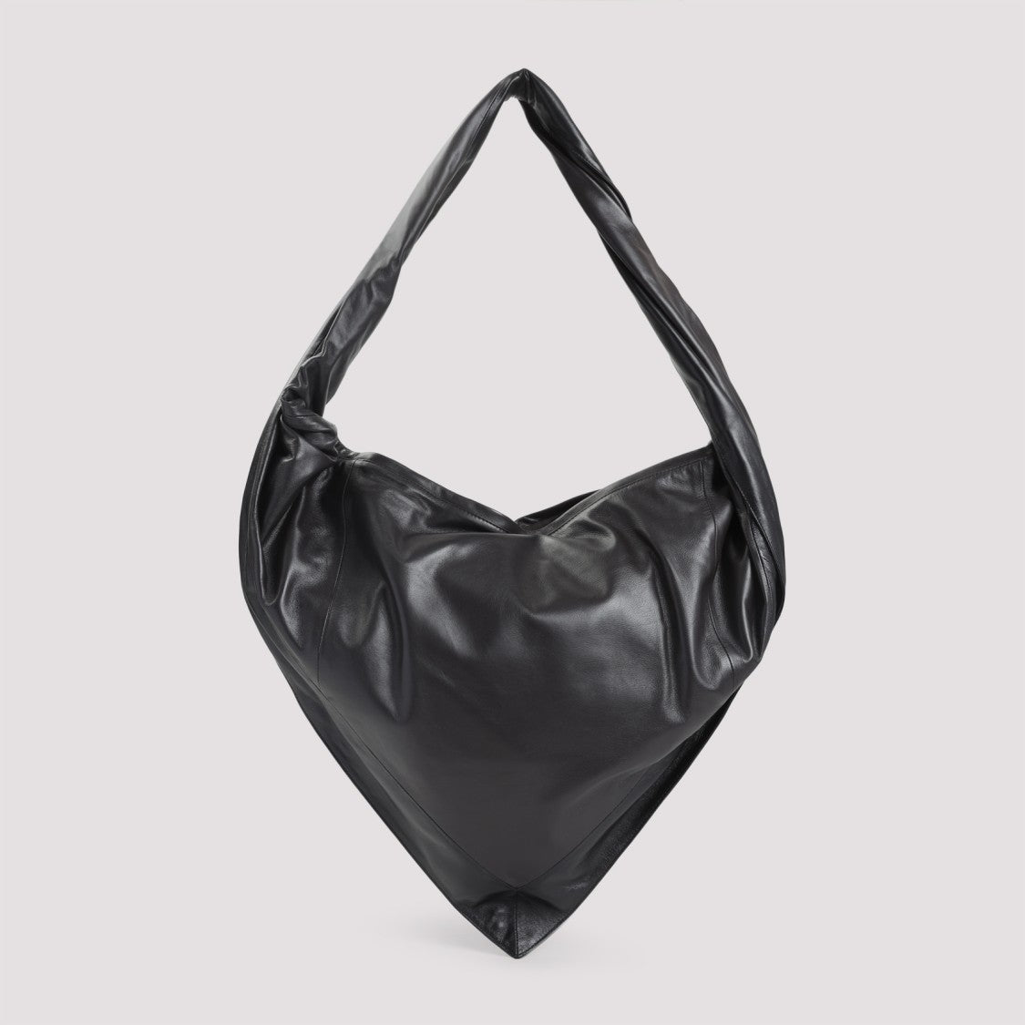 Lemaire Scarf Dark Brown Mutton Shoulder Bag