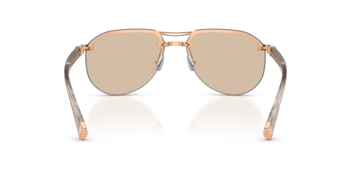 Brunello Cucinelli 0Bc2015st Titanium Aviator Sunglasses