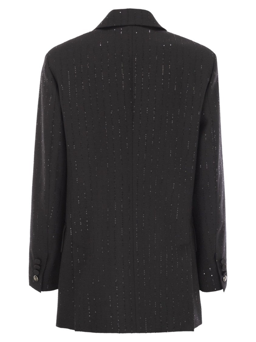 Max Mara Appia - Double-Breasted Blazer In Wool And Sequins