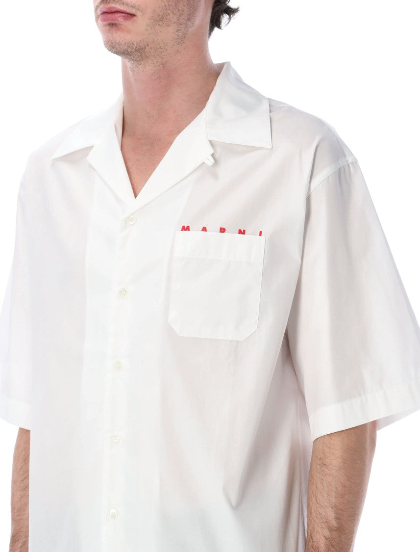 Marni Marni Boxy Cotton Poplin Shirt