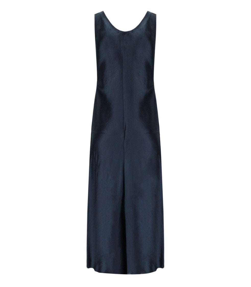 Max Mara Mm Talete Blue Midi Dress
