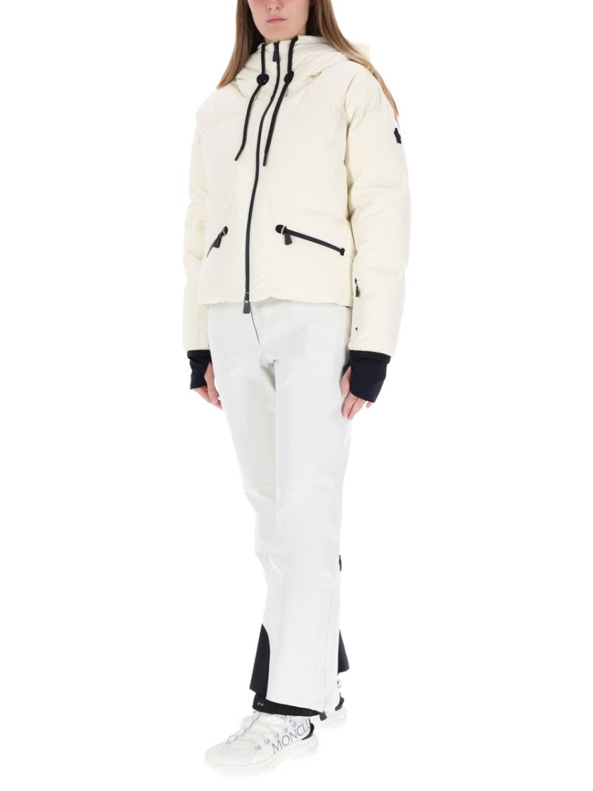 Moncler Grenoble Black Polyamide-Blend Allesaz Ski Down Jacket