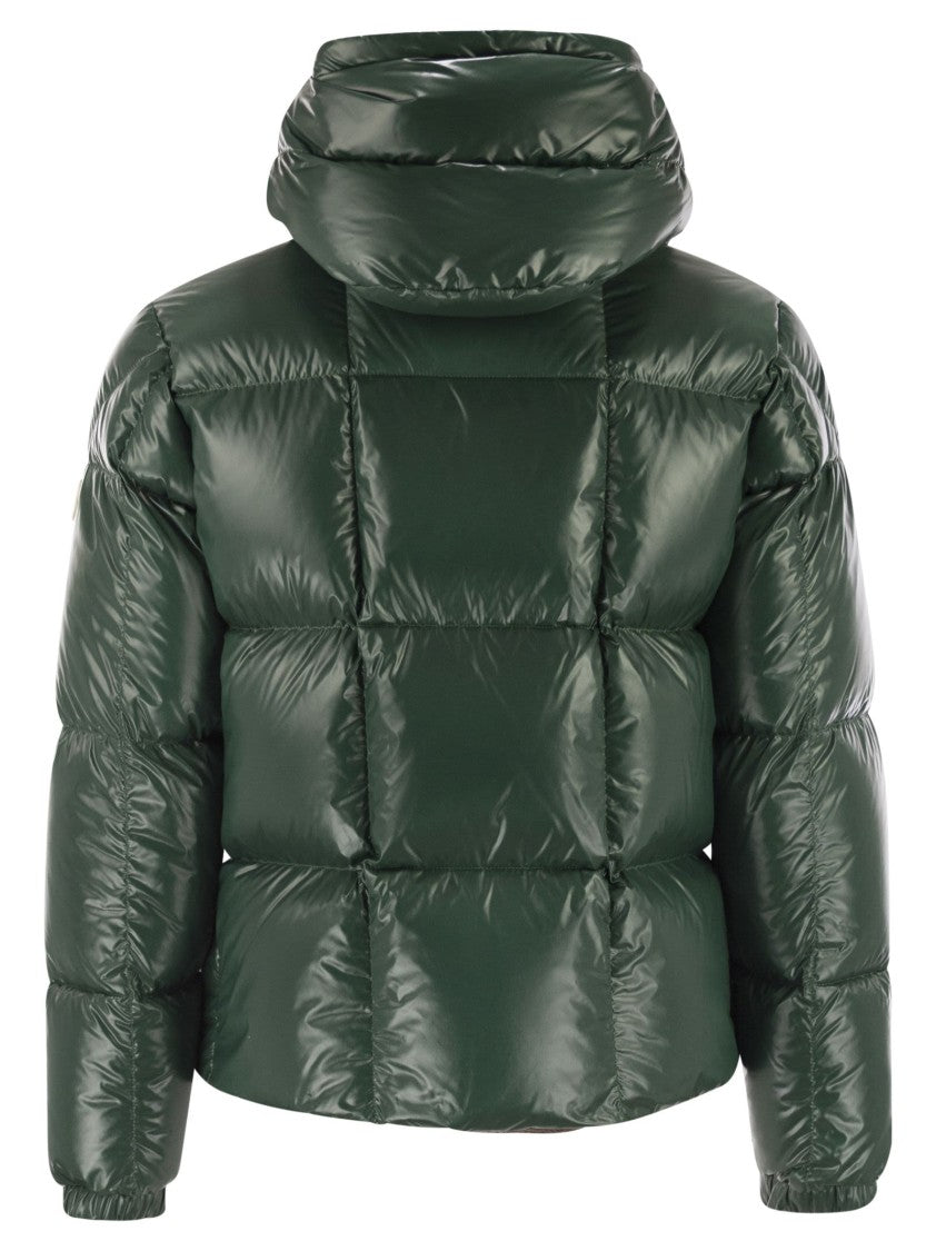Moncler Parana - Short Down Jacket With Hood