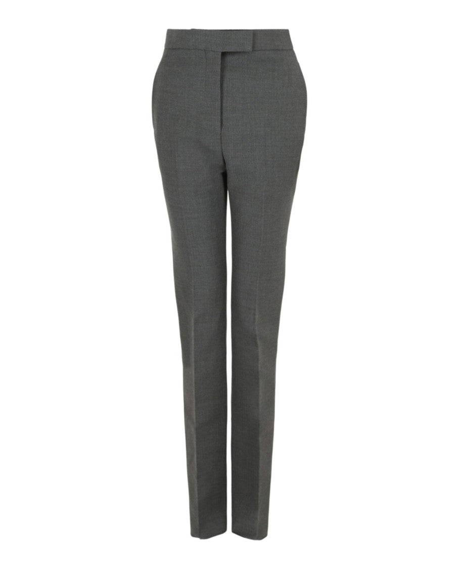 Ferragamo Straight Leg Wool Trousers