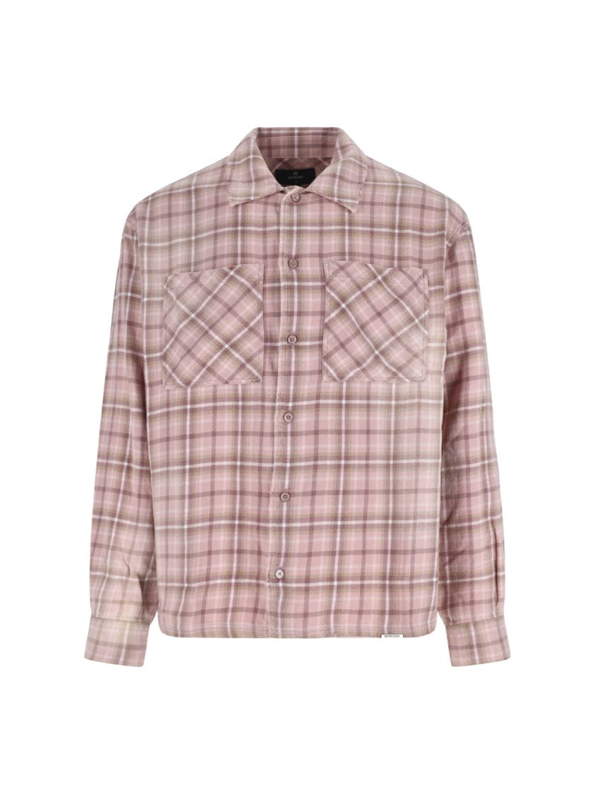 Represent Classic Button-Down Shirt In Vibrant Pink