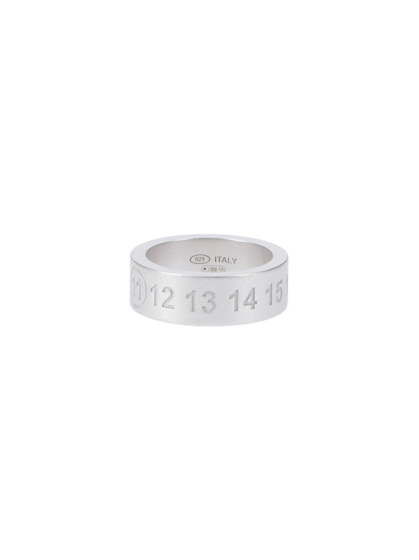 Maison Margiela "Numeric" Ring – Silver