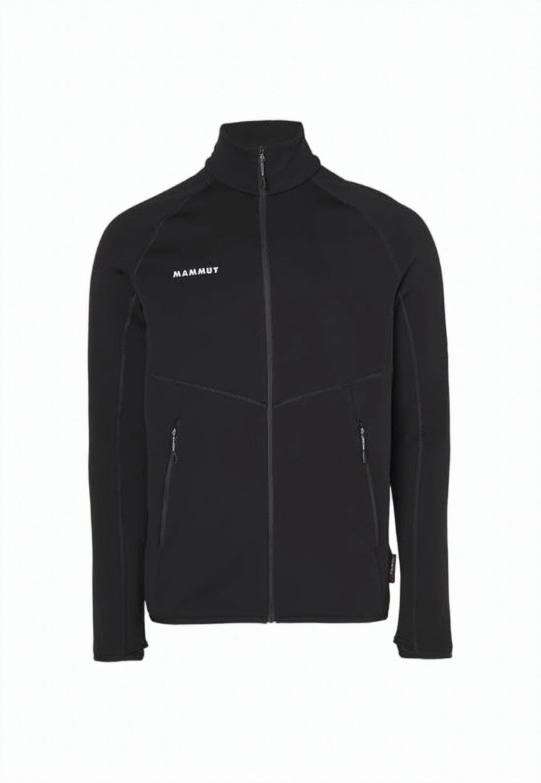 Mammut Black Jacket With Full Front Zipper