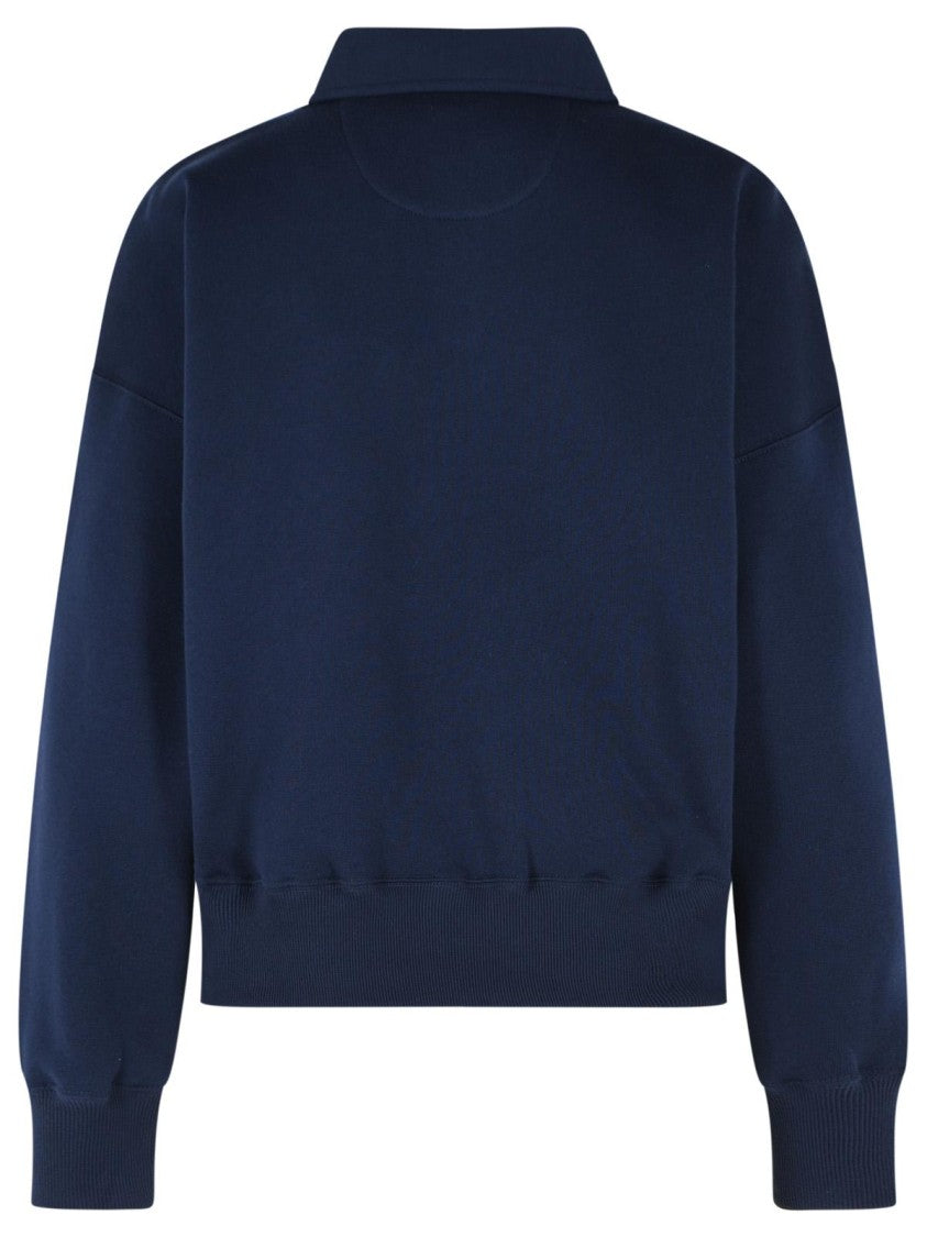 Polo Ralph Lauren Navy Cotton Blend Sweatshirt