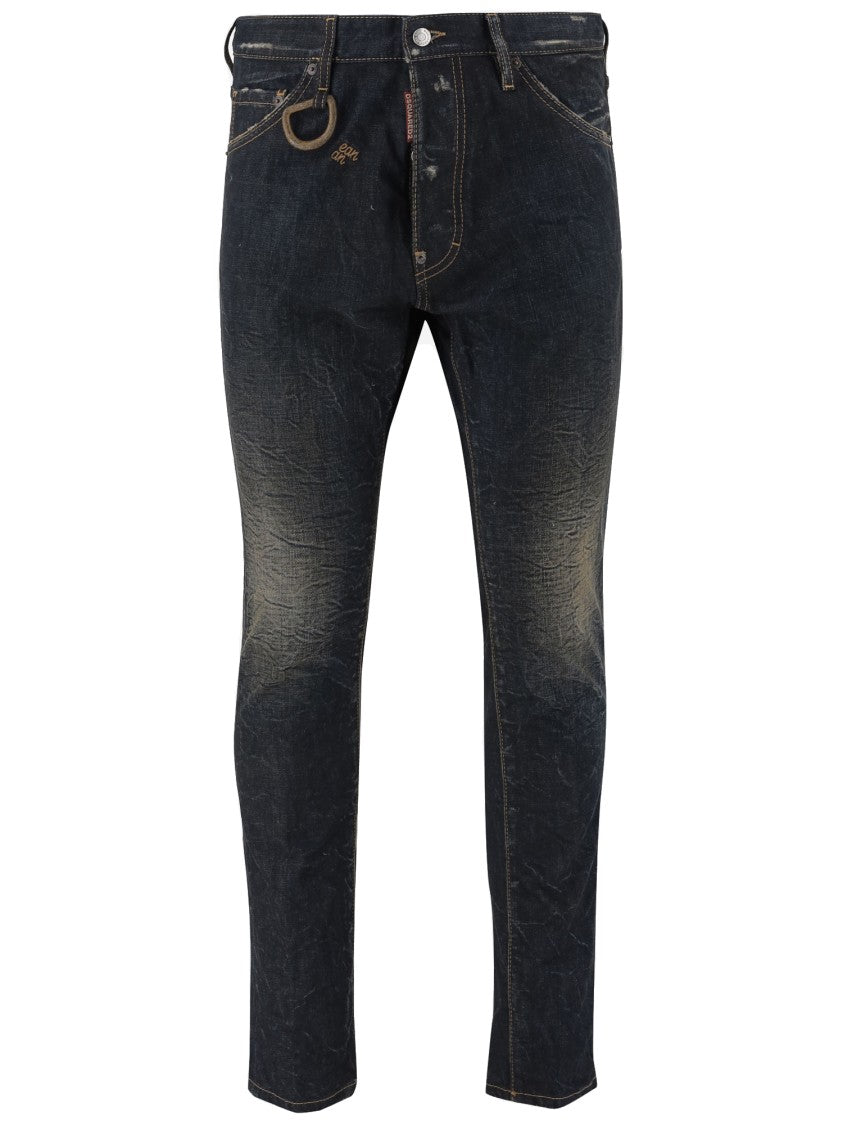 Dsquared2 Slim-Fit Dark Denim Jeans