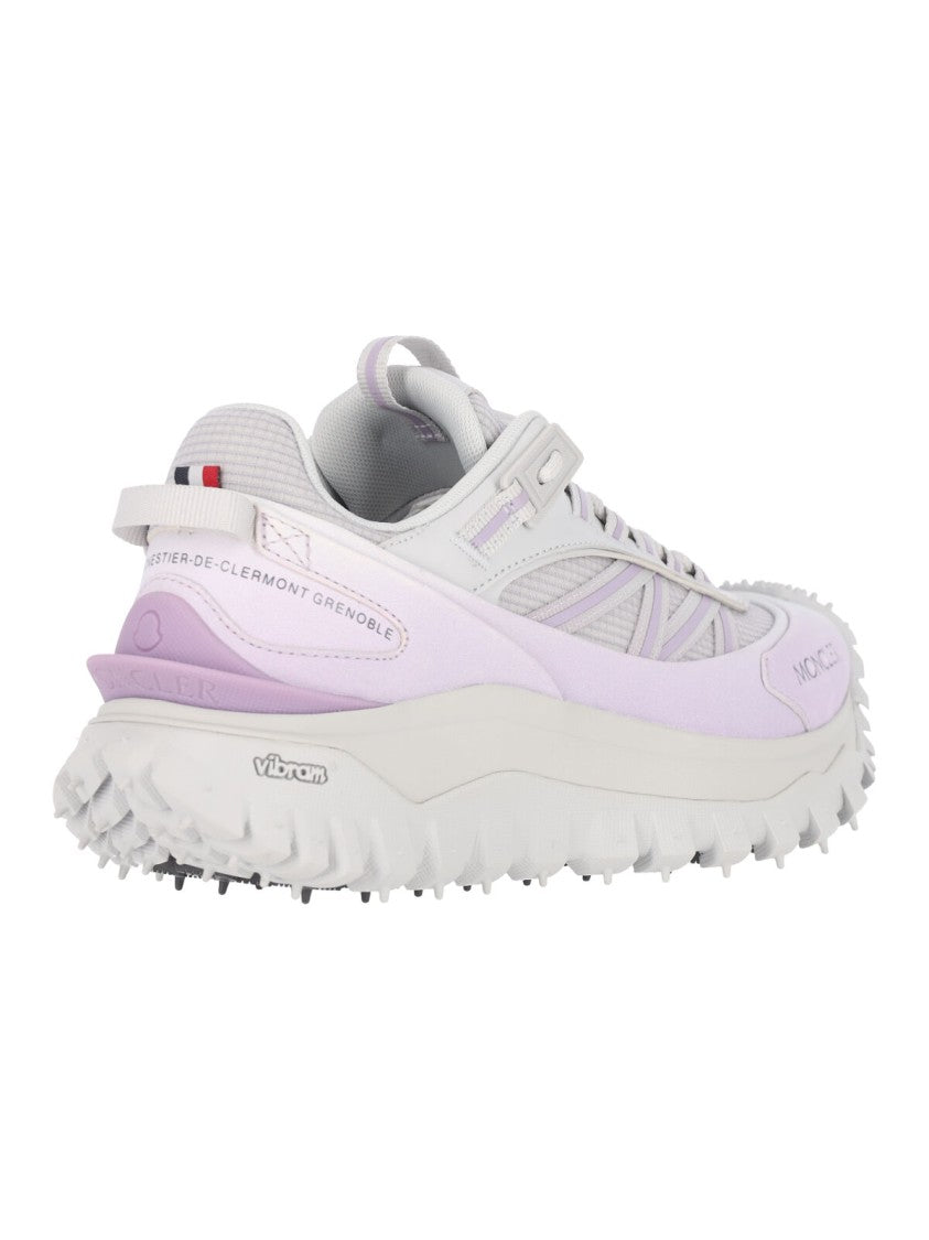 Moncler Purple Trailgrip Gtx Fabric Sneakers