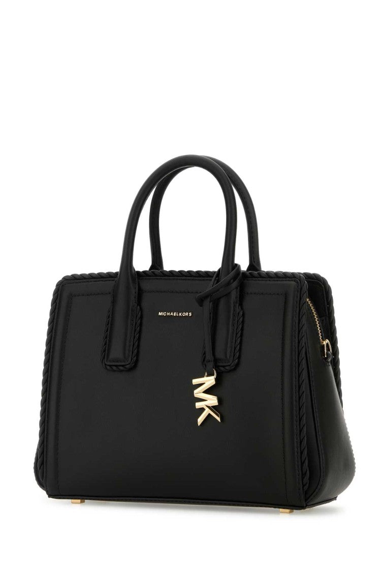 Michael Michael Kors Black Leather Laila Handbag