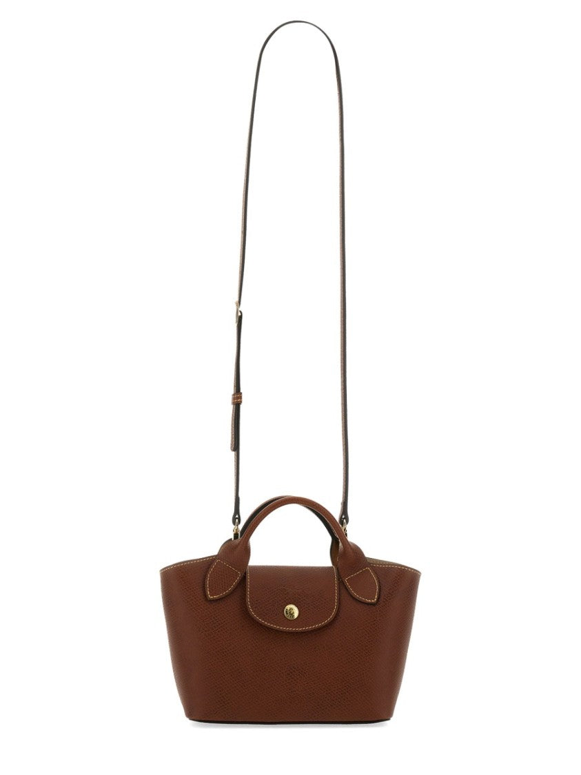 Longchamp Épure Xs Structured Gold-Accent Shoulder Bag