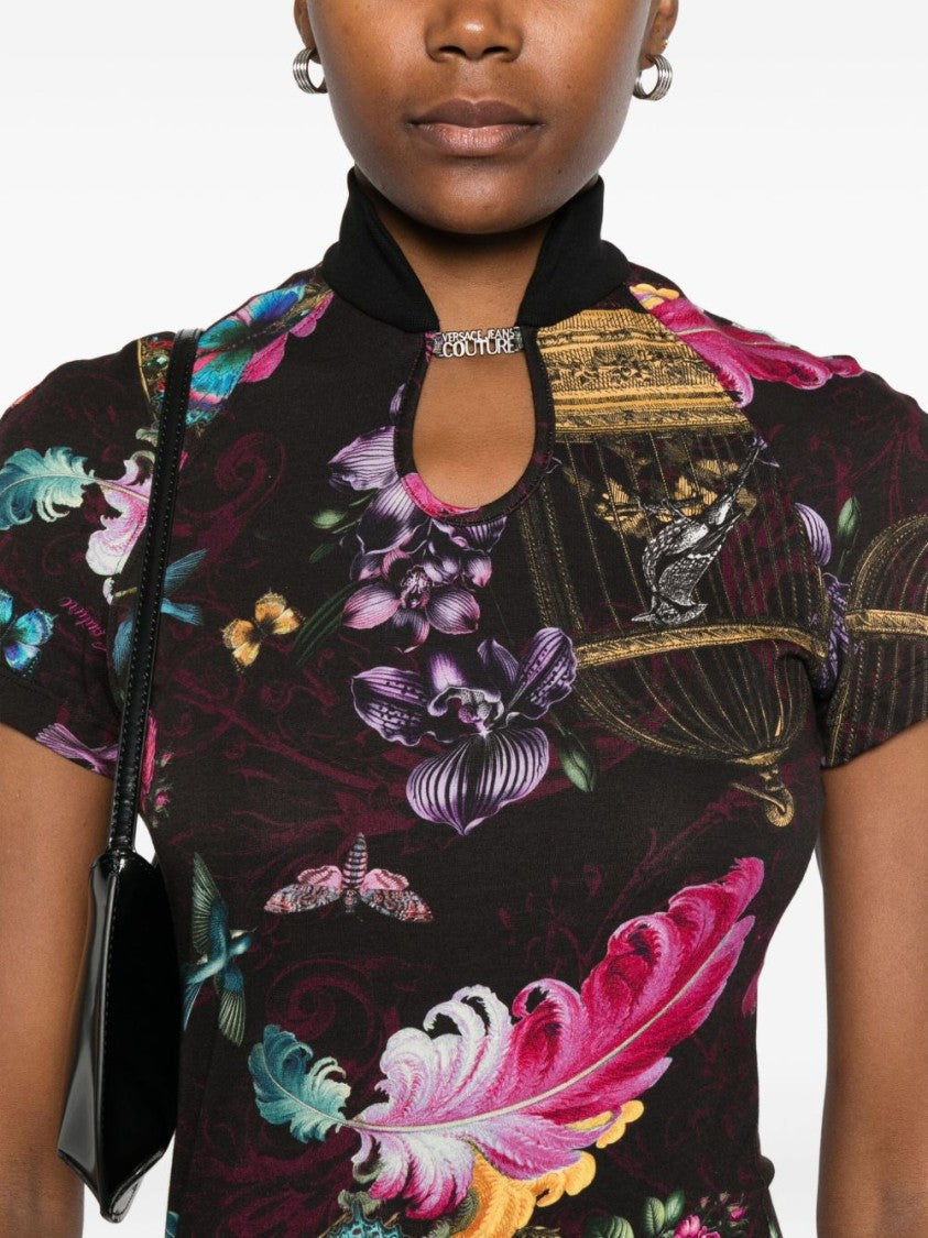 Versace Jeans Couture Versace Jeans Couture Fitted Short-Sleeved Top