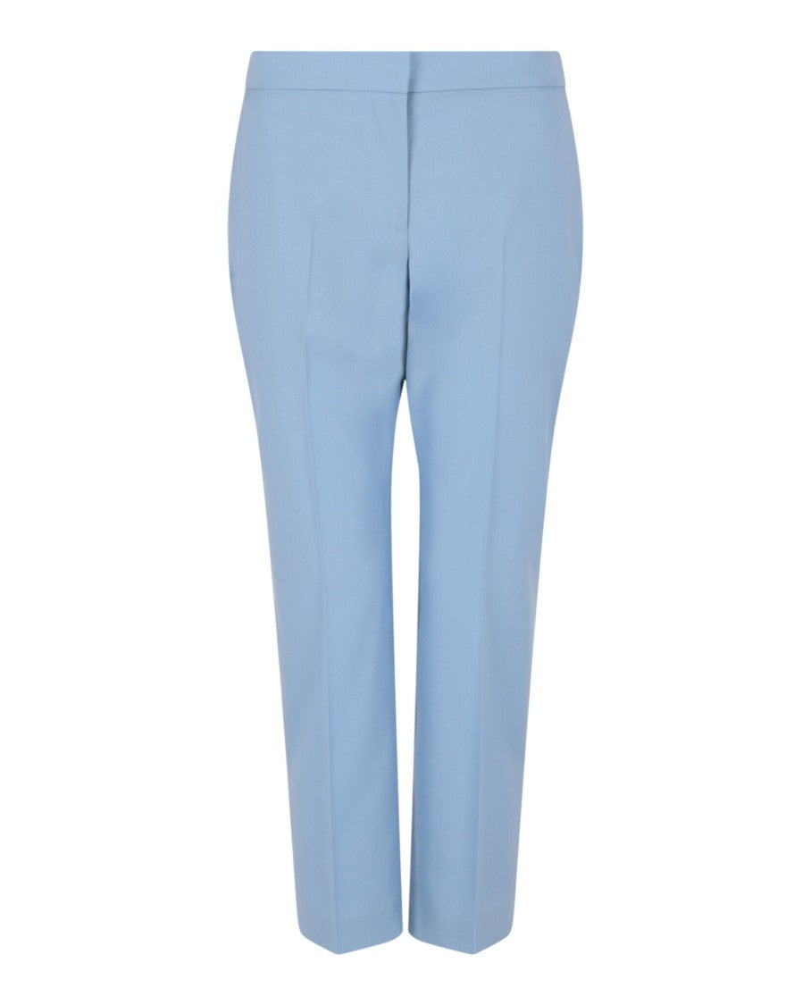 Alexander Mcqueen Tapered Cigarette Trousers With Hard Creases