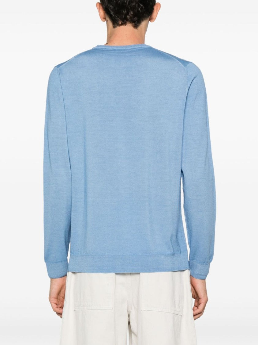 Drumohr Wool Sweater With Full Neck