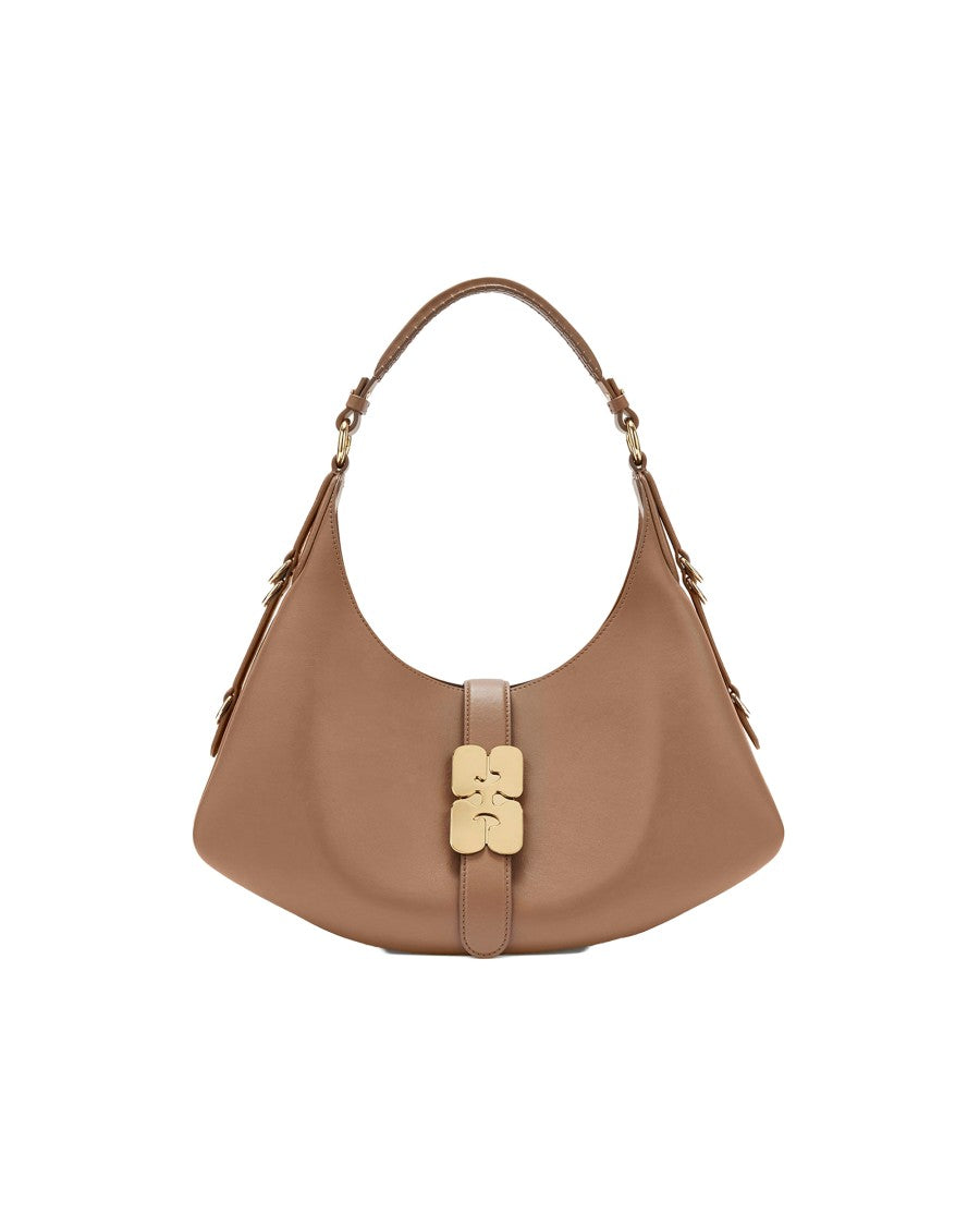 Ganni Kat Small Coca Mocha Bag