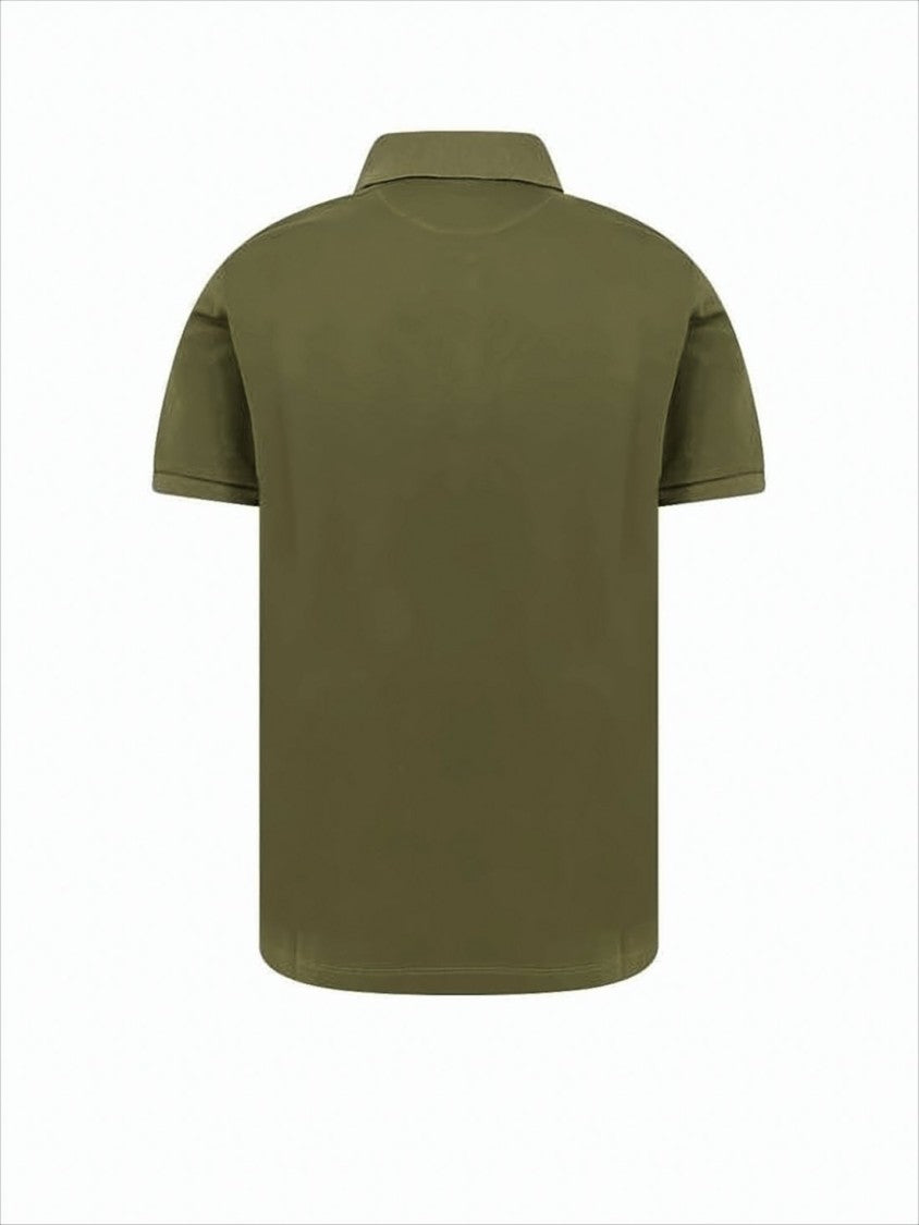 Fendi Classic Short-Sleeve Polo Shirt With Structured Collar